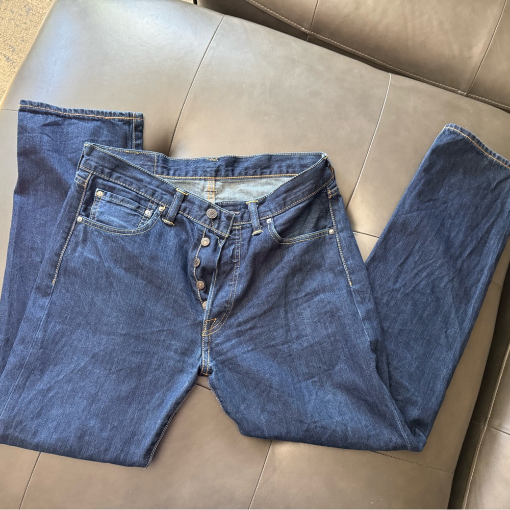 Levi's 501 Dark Wash Jeans